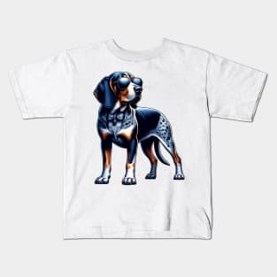 Bluetick Coonhound Kids T-Shirt